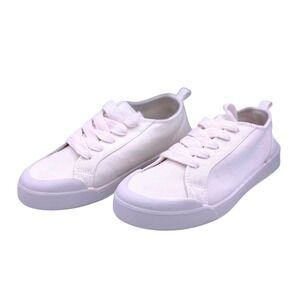 Sonoma Goods For Life White Canvas Sneakers Women's Size 6 Casual Shoes NIB